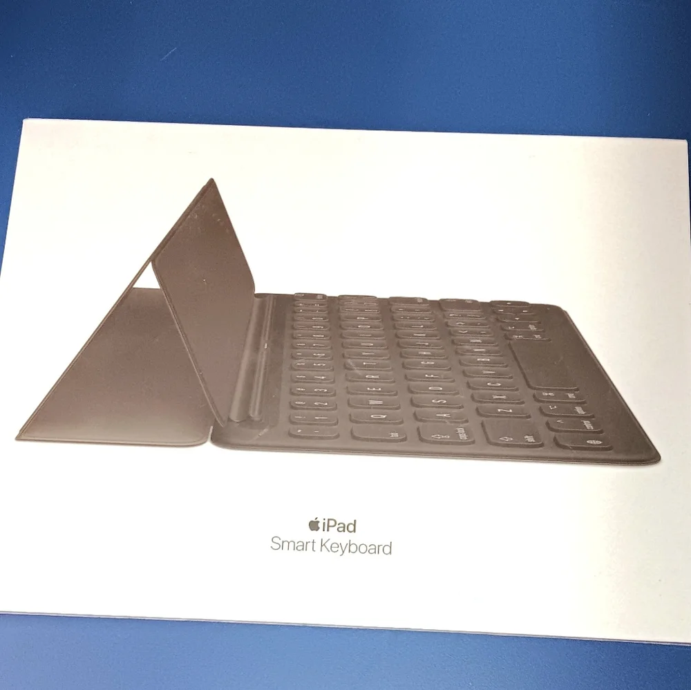 Apple Tablet with Black Keyboard